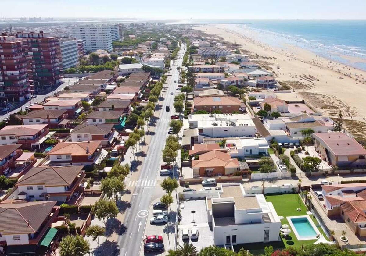 Avenida del Océano de Punta Umbría