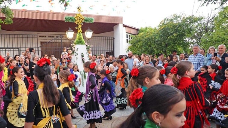 Palos de la Frontera celebra sus tradicionales Cruces de Mayo