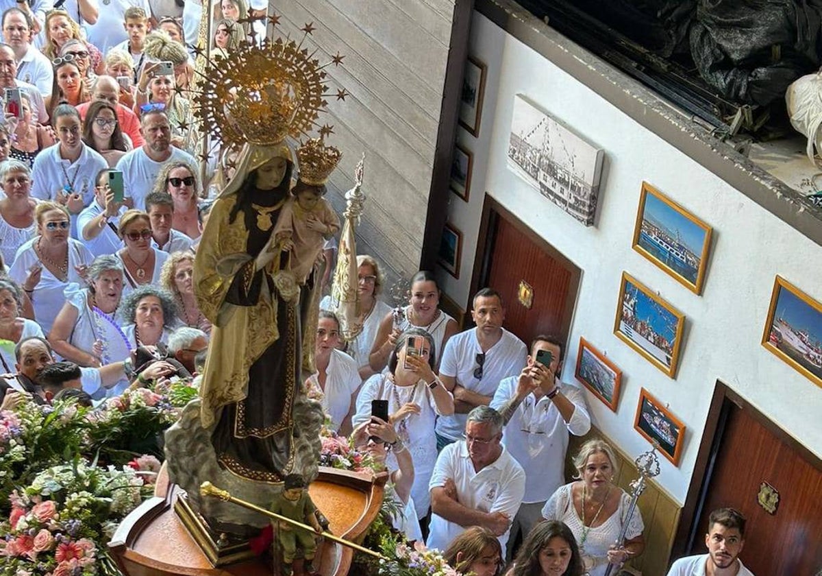 La Virgen del Carmen de Punta Umbría