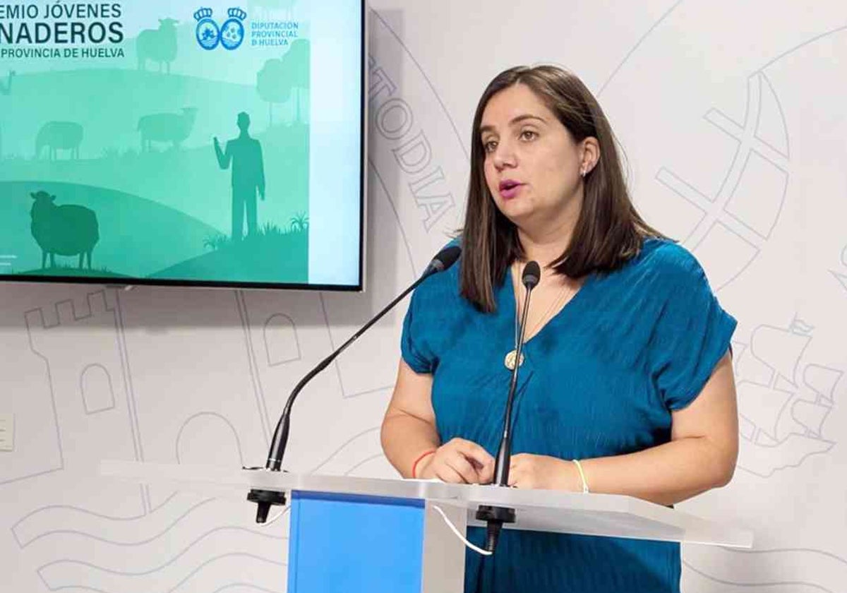 La diputada de Agricultura, Ganadería, Pesca y Marca Huelva, Patricia Millán