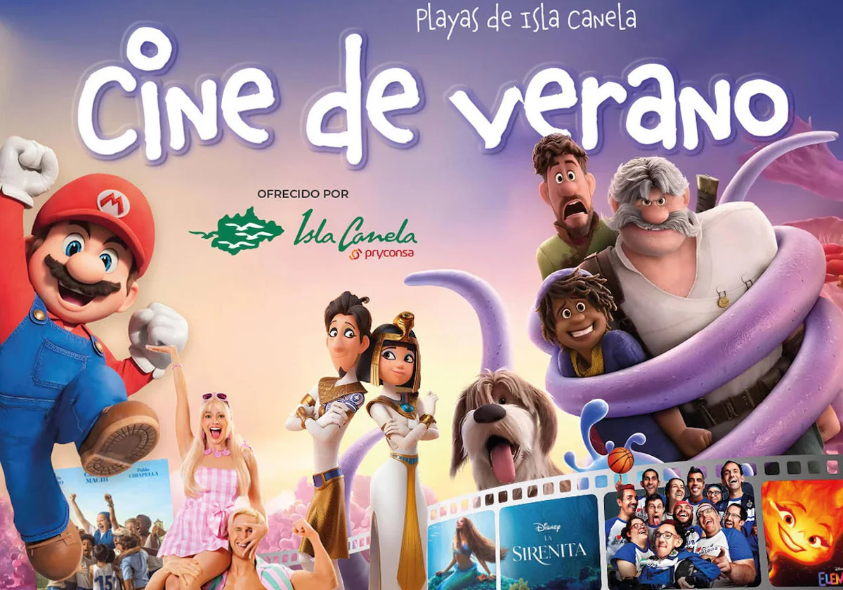 Cartelera completa del cine de verano Isla Canela: estas son las películas  que se emitirán durante julio y agosto