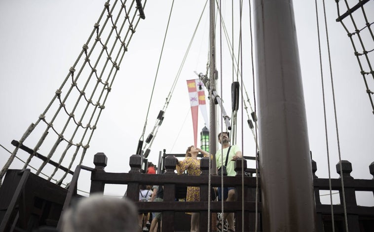 Imagen principal - El Muelle de las Carabelas vuelve a estar abierto cargado de motivos para redescubrirlo