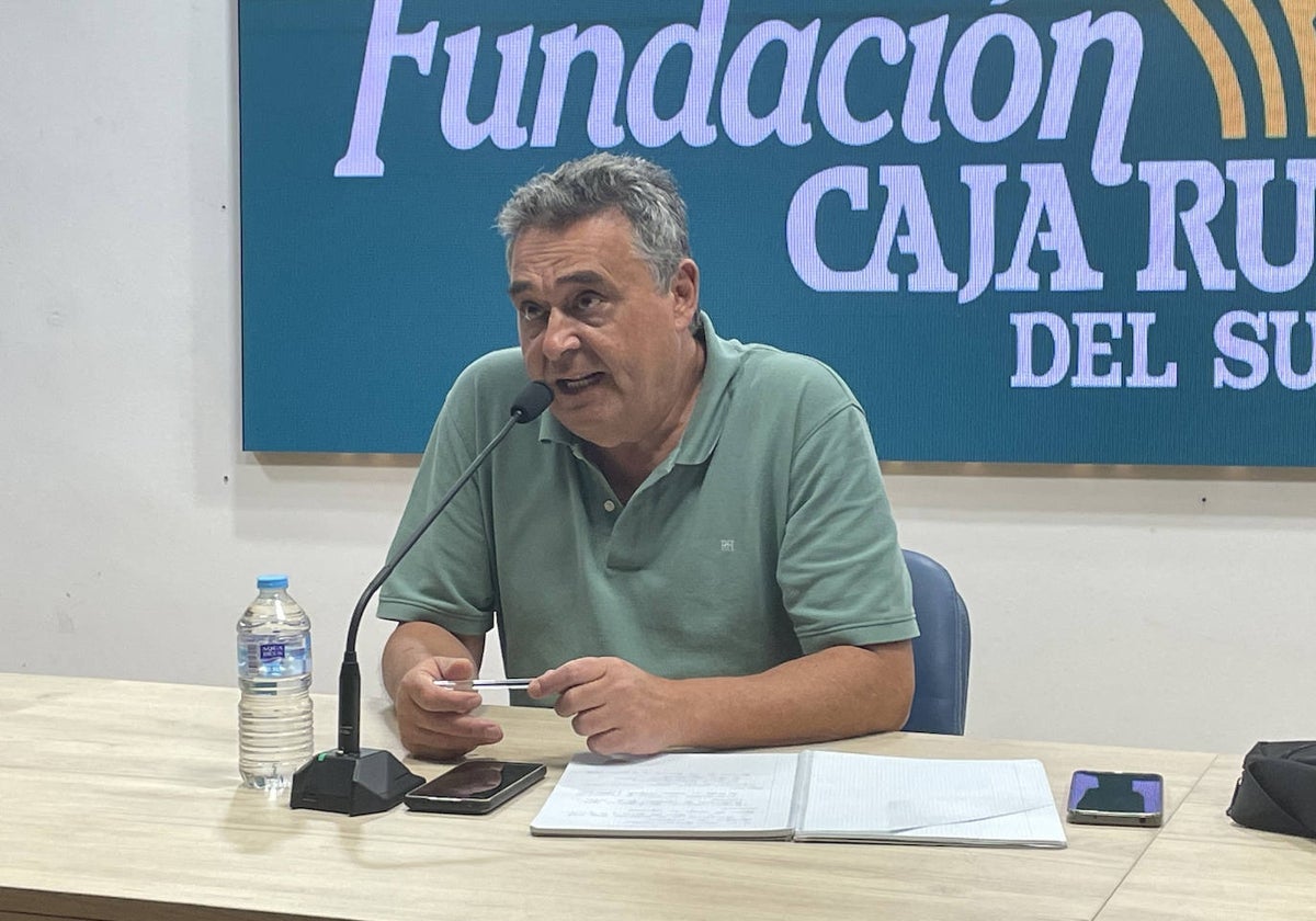 El nuevo portavoz de la plataforma, Manuel Mora