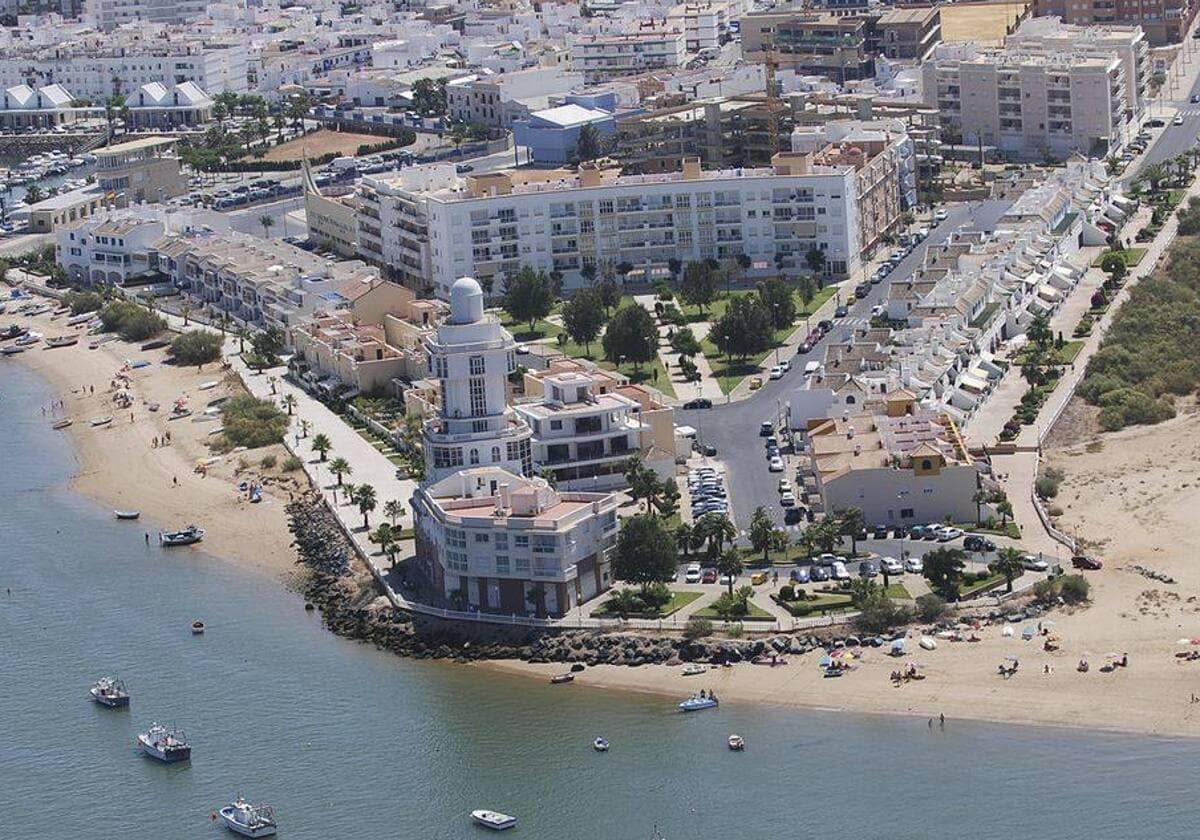 Vista panorámica de Isla Cristina