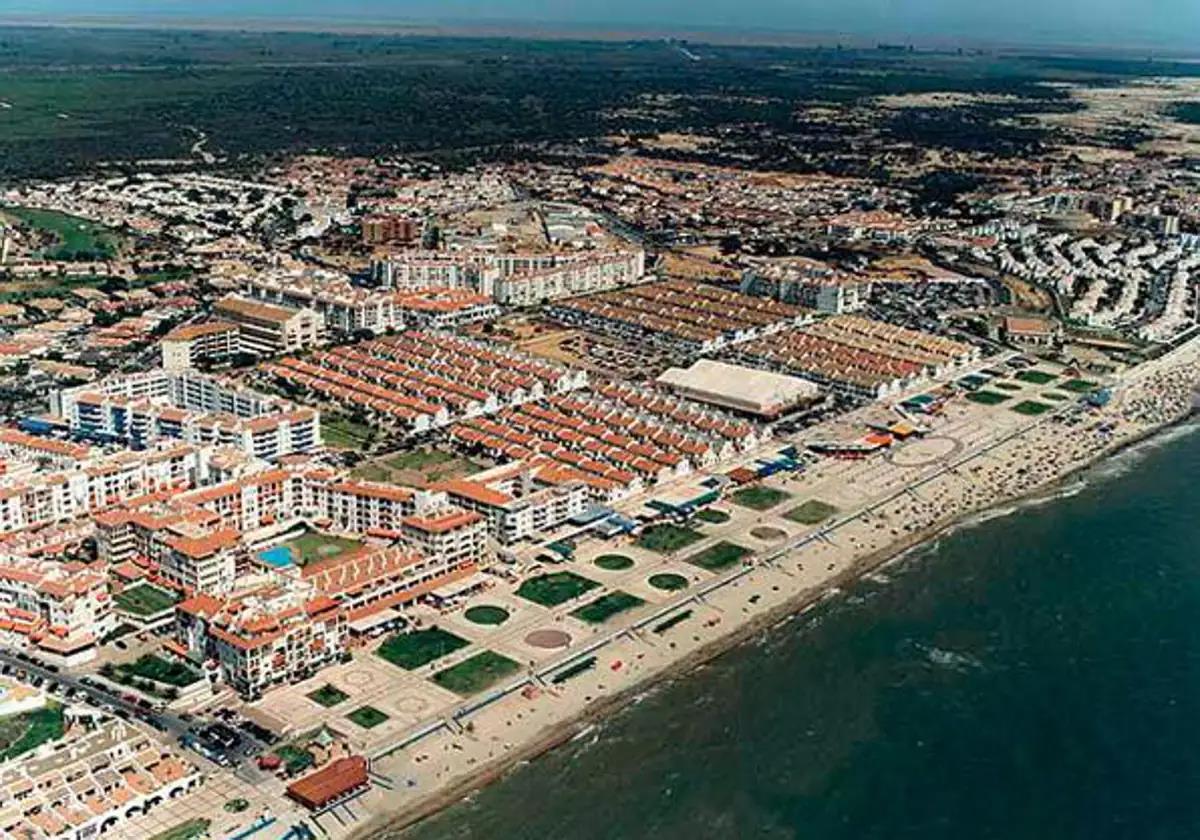 Imagen aérea de Matalascañas