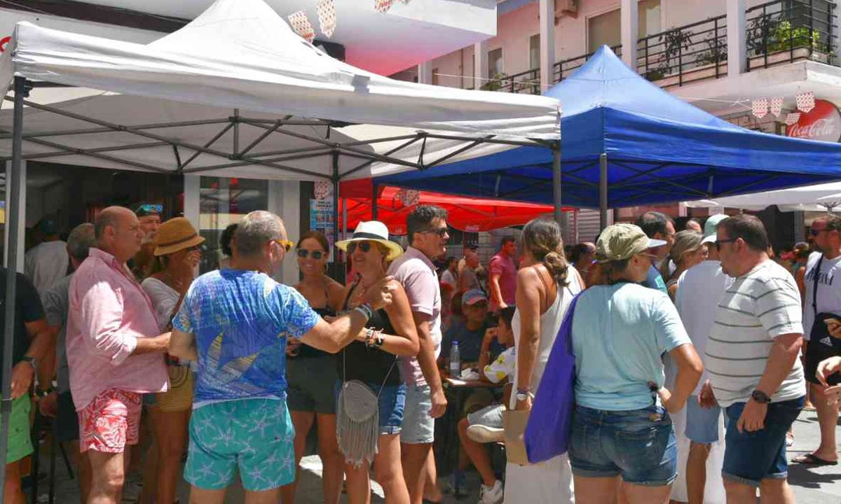 El bar Caracoles durante la Feria de Día del año pasado