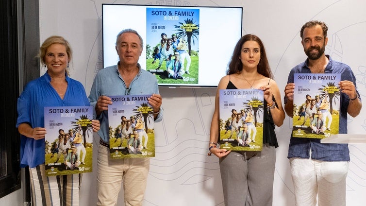 José Manuel Soto «y familia» actuarán gratis en El Cerro del Andévalo el próximo 30 de agosto