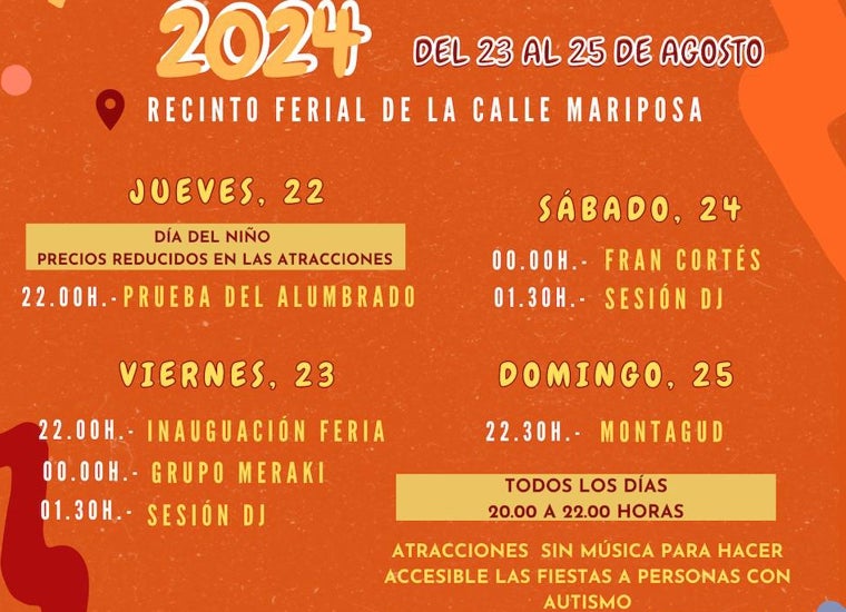 Feria de El Portil y Nuevo Portil: fechas, Día del Niño y programación de conciertos en directo