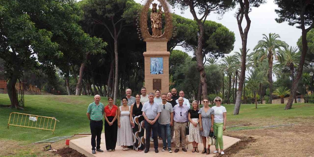 Erigir Palos logra al fin erigir en La Rábida un monumento a la Virgen de los ...