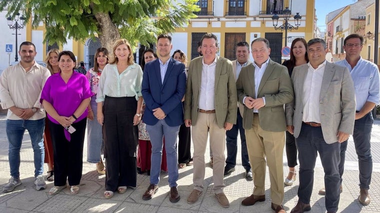 Encuentro comarcal del PP con los alcaldes del Condado de Huelva