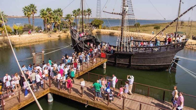 Imagen de archivo de una jornada de puertas abiertas en el muelle rabideño