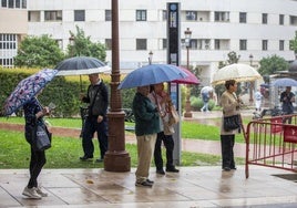 Aviso amarillo por lluvia en Huelva a causa de los restos de la borrasca Leslie