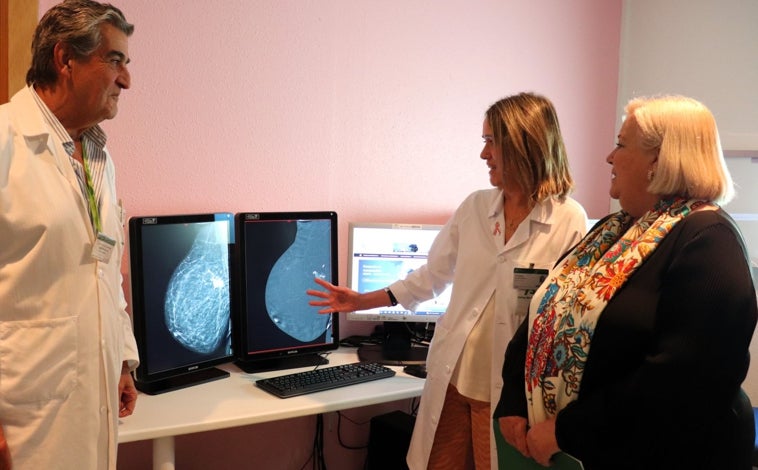 Imagen principal - El Juan Ramón Jiménez incorpora la última tecnología para la detección del cáncer de mama