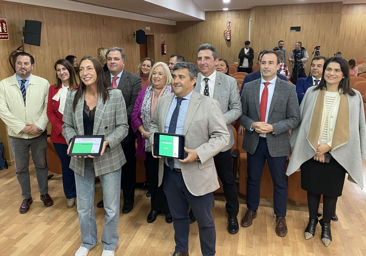 Presentación de los presupuestos de 2025 de la Junta de Andalucía para Huelva