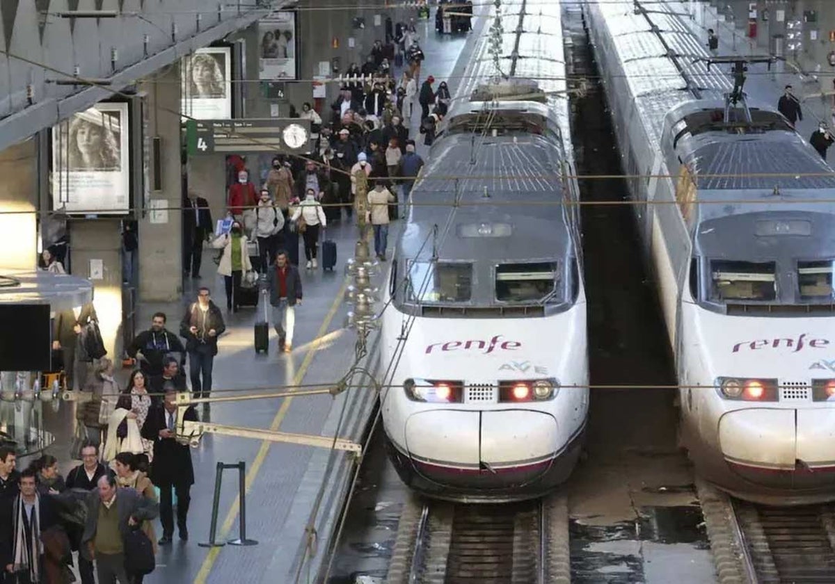 Estación de AVE de Santa Justa, en Sevilla