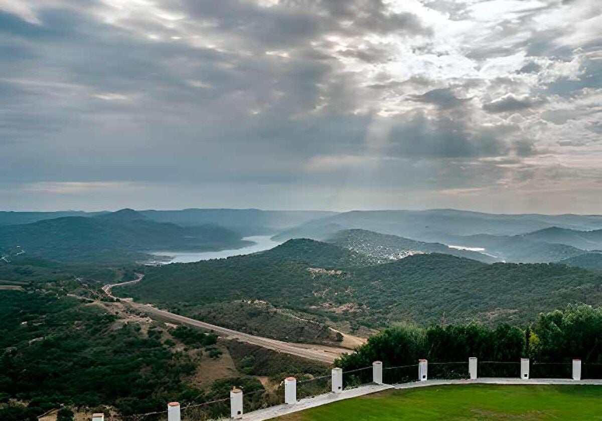 Nubes en la Sierra de Huelva