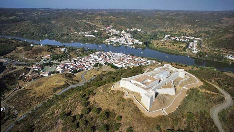 Panorámica de las dos localidades