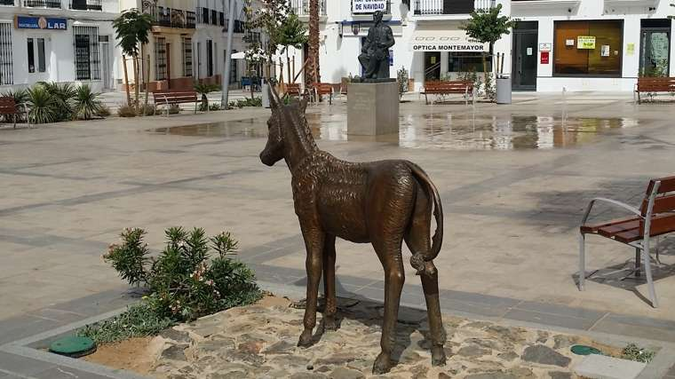 Escultura de Platero