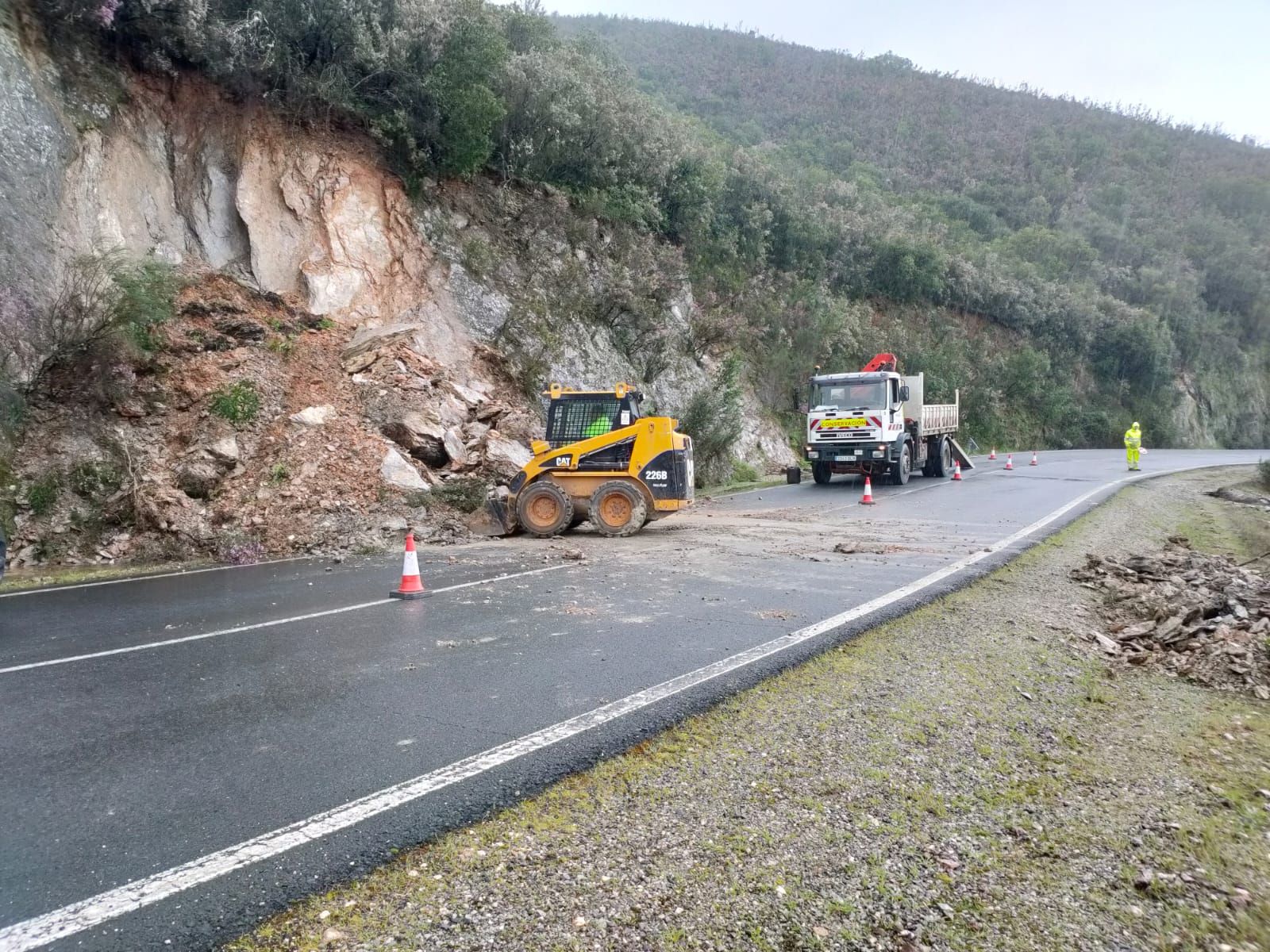 El paso de la borrasca Jana por la provincia de Huelva, en imágenes