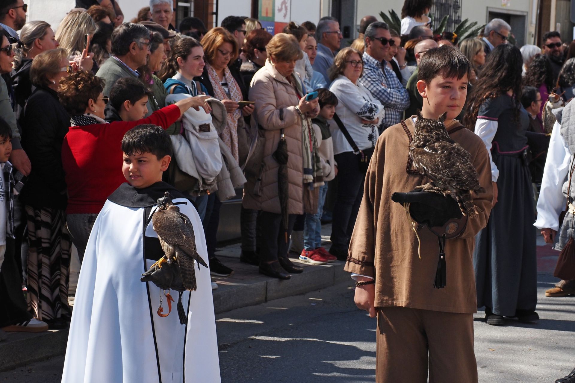 Lleno hasta la bandera en la Feria Medieval de Palos de la Frontera