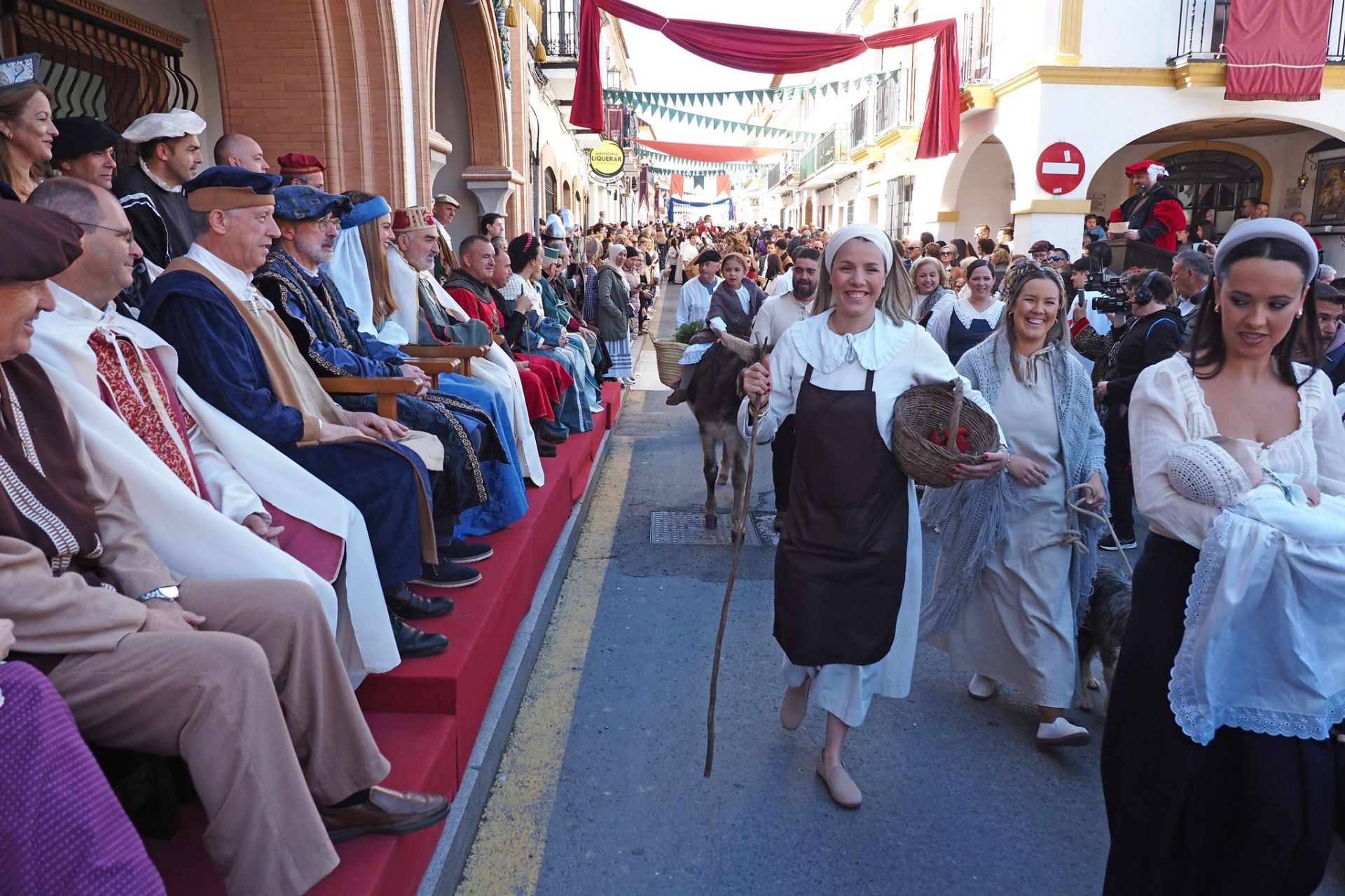 Lleno hasta la bandera en la Feria Medieval de Palos de la Frontera