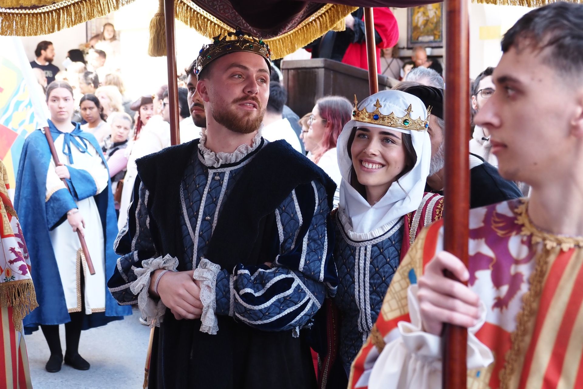 Lleno hasta la bandera en la Feria Medieval de Palos de la Frontera