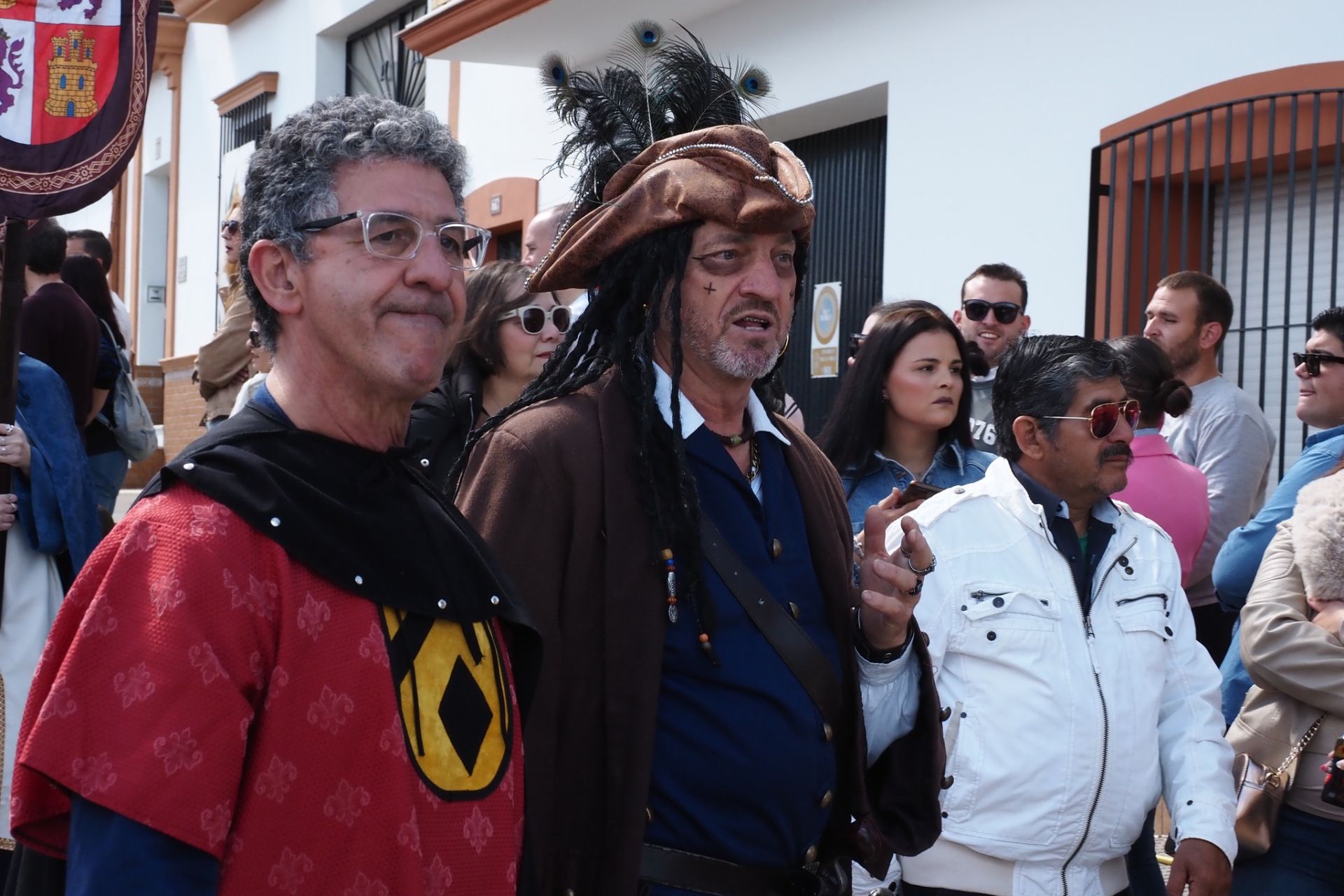 Lleno hasta la bandera en la Feria Medieval de Palos de la Frontera