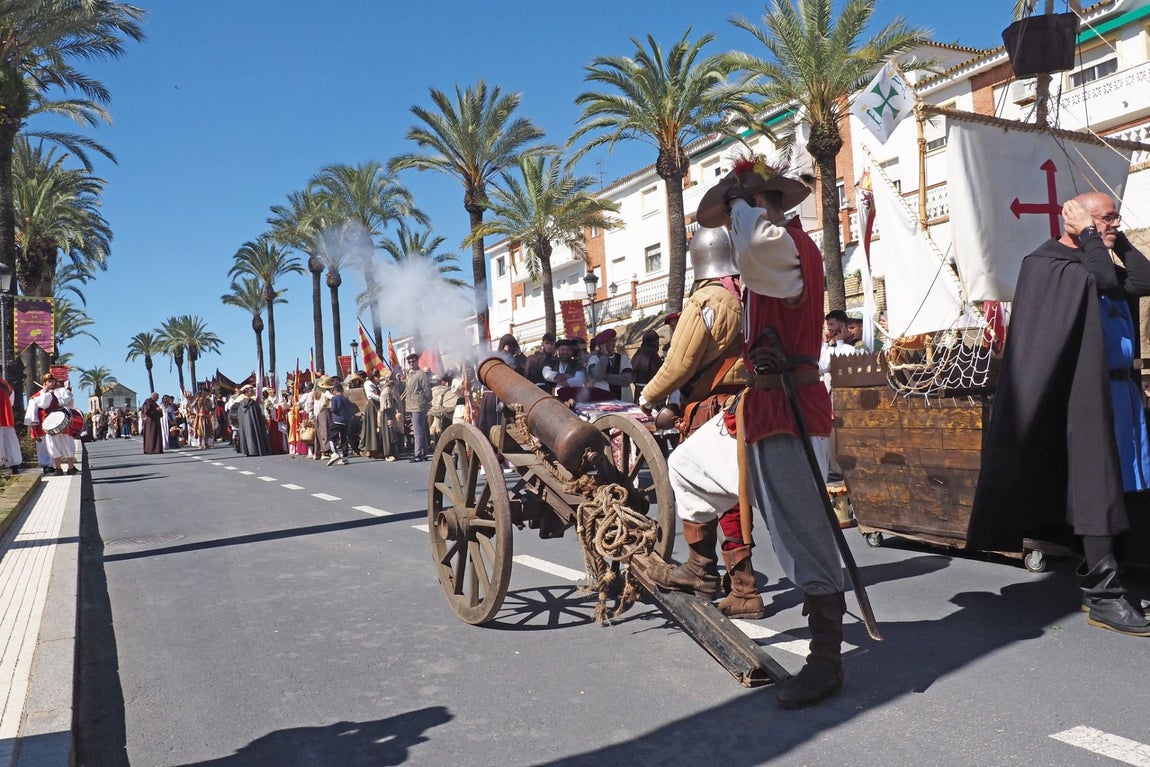 Lleno hasta la bandera en la Feria Medieval de Palos de la Frontera