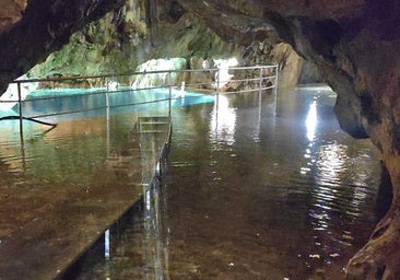 La Gruta de las Maravillas de Aracena cierra temporalmente por el aumento del nivel freático: así se encuentra