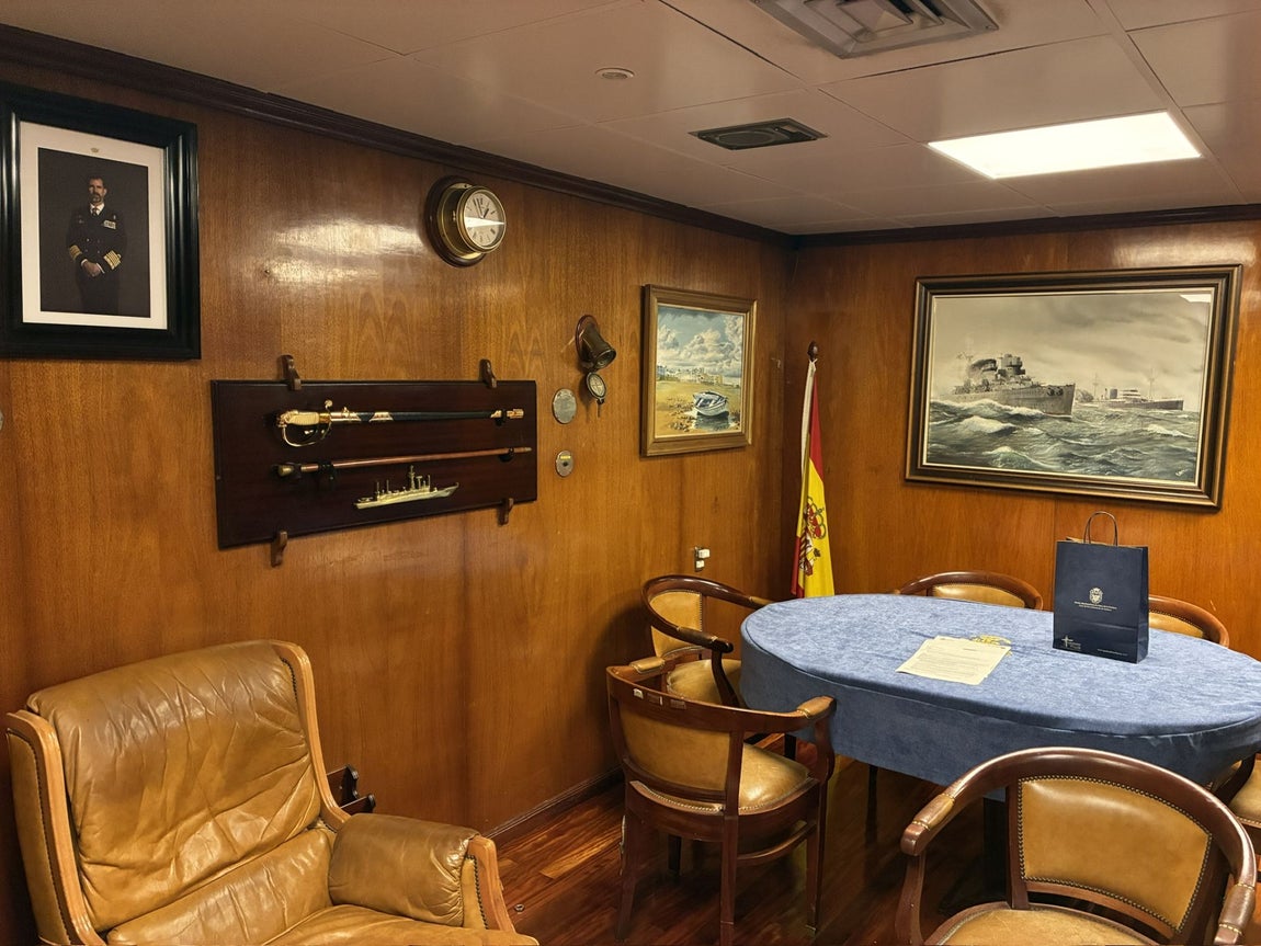 La escala en Huelva de la Fragata Canarias, en imágenes