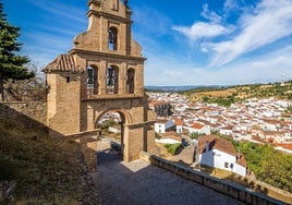Una bonita vista desde el Castillo Fortaleza de Aracena