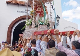 Un momento de la la romería puntaumbrieña