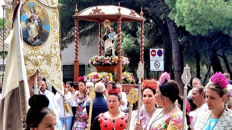 Mazagón vive este fin de semana su Romería del Carmen en honor de la Reina del Mar