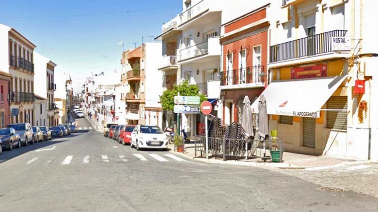 La zona donde se produjo el atropello