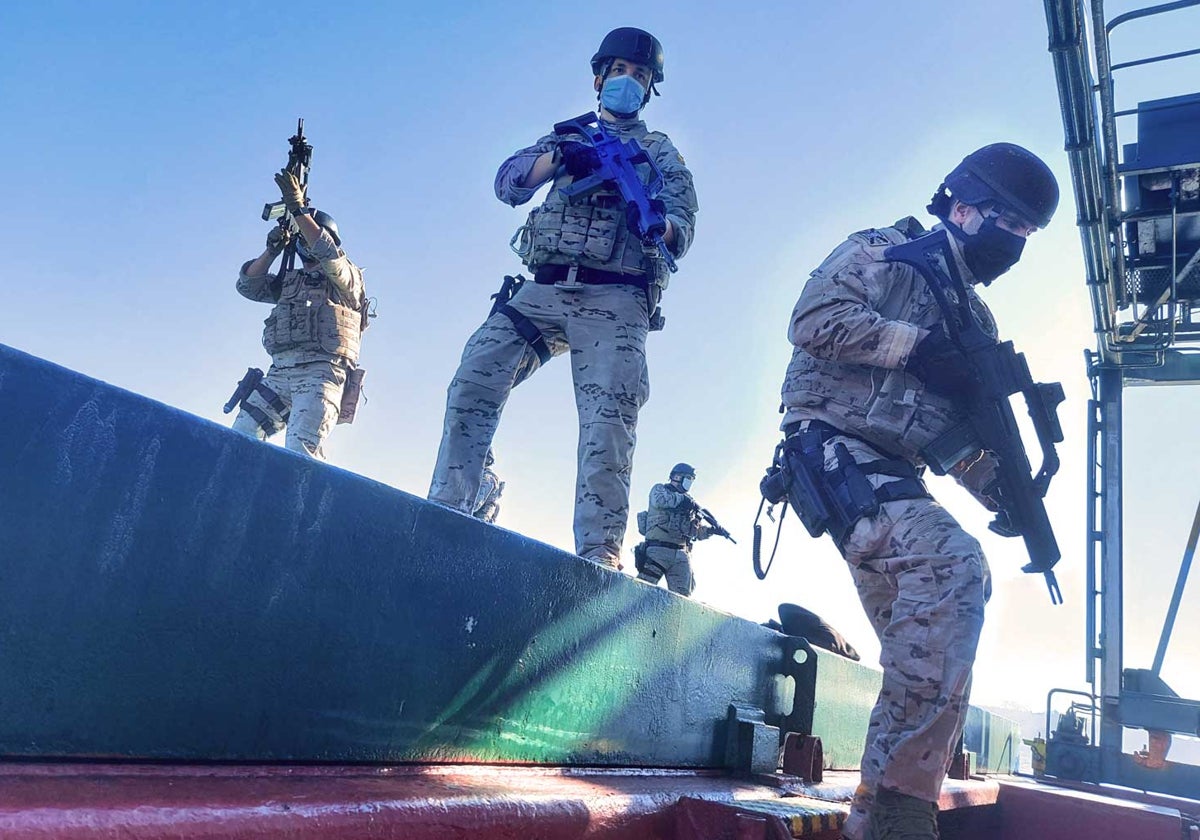 Operación enmarcada en un ejercicio Marsec