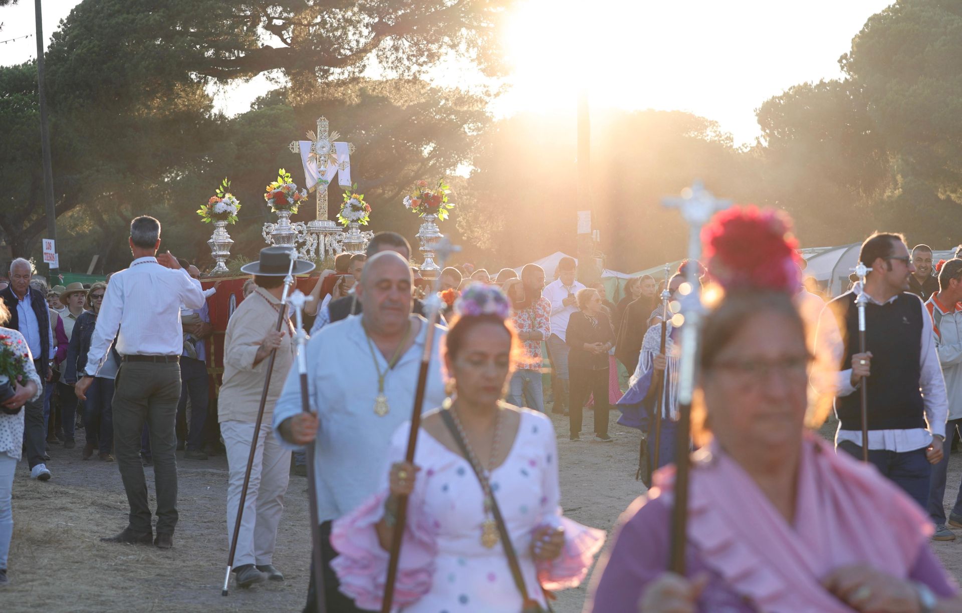La romería de la Santa Cruz de Punta Umbría, en imágenes