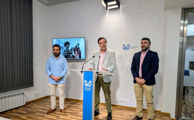 Imagen principal - Alosno celebra su romería en honor a San Antonio de Padua este fin de semana