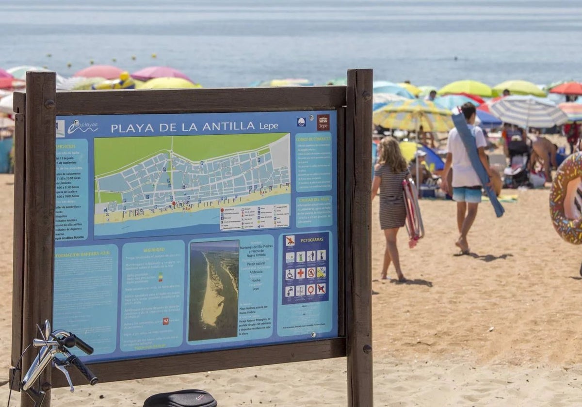 Foto de archivo de la playa de La Antilla