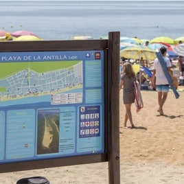 Foto de archivo de la playa de La Antilla