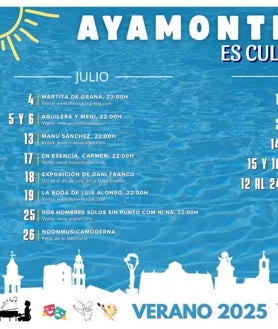 Imagen secundaria 2 - Ayamonte apuesta por el buen humor con las actuaciones de Manu Sánchez, Martita de Graná, el Comandante Lara o Aguilera y Mení