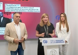 El PP de Huelva exige «explicaciones urgentes» sobre la relación de la trama corrupta de Koldo y la paralización de la obra en el Chare de Lepe