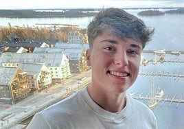 Sergio Herrera , el estudiante que rozó el 14 en Selectividad: «En los entrenamientos es donde se ganan las medallas»