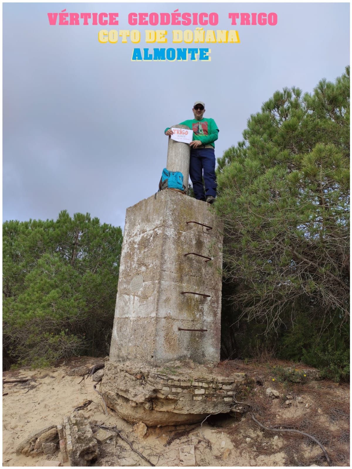 Huelva, a través de sus vértices geodésicos