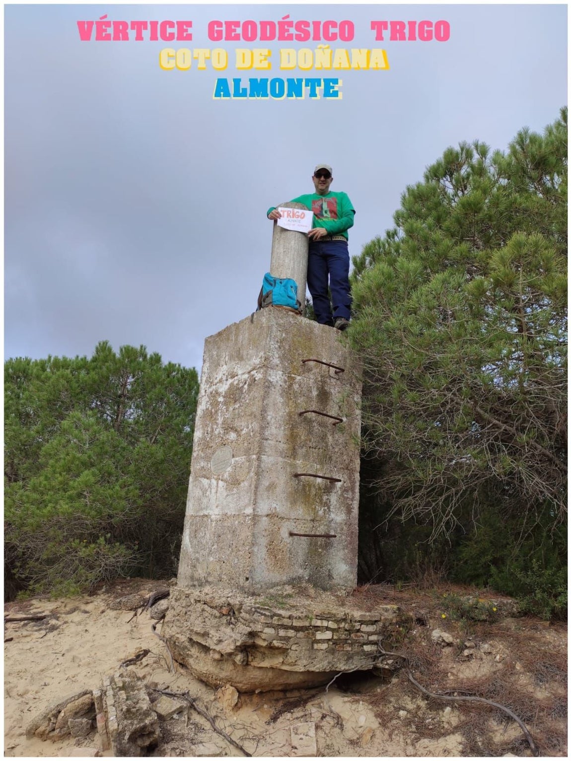 Huelva, a través de sus vértices geodésicos