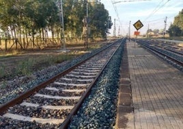 Adjudicadas las obras de mejora de la línea Sevilla-Huelva a su paso por San Juan