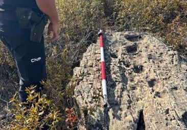 Localizan en Huelva un nuevo yacimiento megalítico y recuperan un bloque de cuarcita con 15 grabados rupestres