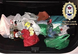 Mano dura contra el botellón en Punta Umbría: la Policía formula más de 100 denuncias solo este fin de semana