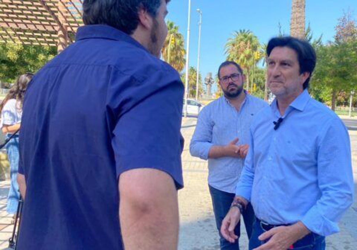 Enrique Gaviño, portavoz del PSOE