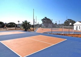 Palos moderniza las instalaciones deportivas de La Rábida
