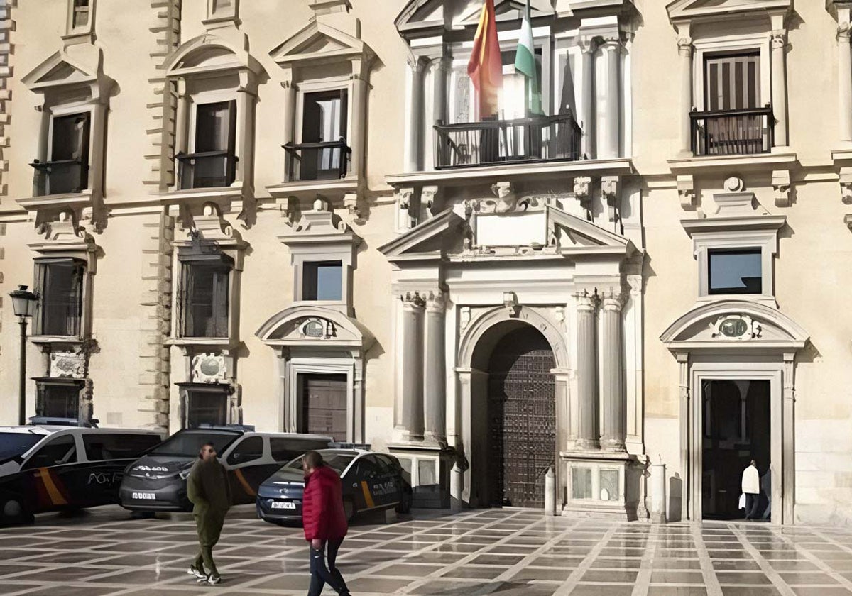 Fachada del TSJA, en Granada